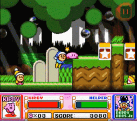 Kissing Kirby Meme GIF