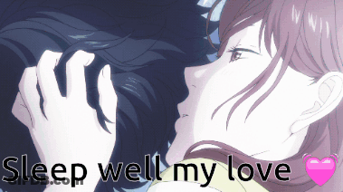 Kissing Man And Woman Sleep Well My Love GIF
