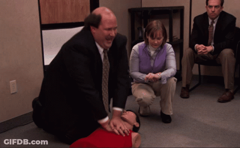 Kiven Mallown Giving Cpr GIF