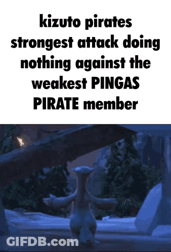 Kizuna Pirates Strongest Attack Vs Weakest Pingas Pirate Member GIF