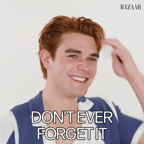 KJ Apa Set It And Forget It GIF