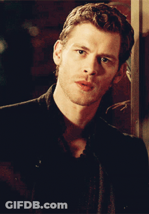 Klaus Mikaelson Confused Look GIF