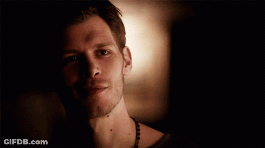Klaus Mikaelson Cute Handsome Smile GIF