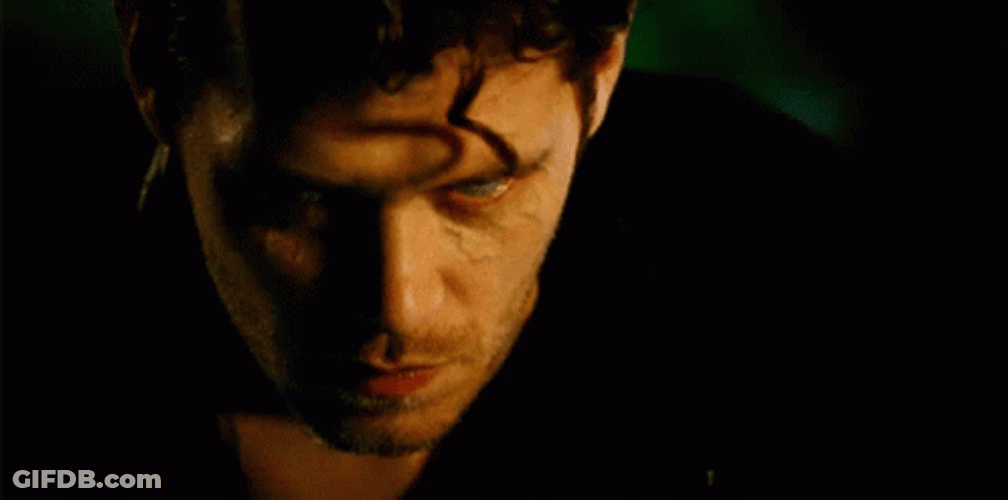 Klaus Mikaelson Eye Color Change GIF