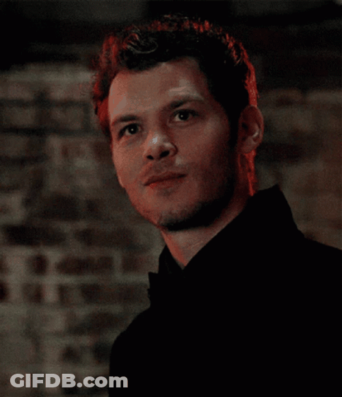 Klaus Mikaelson Eyebrow Rise Agreeing GIF