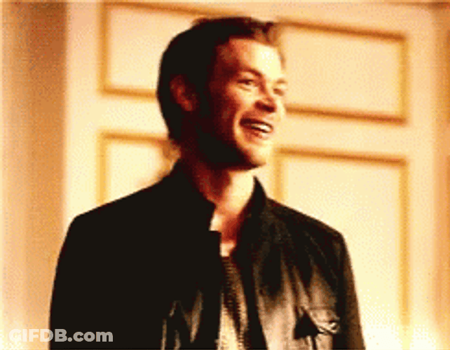 Klaus Mikaelson Impressed Cute Look GIF