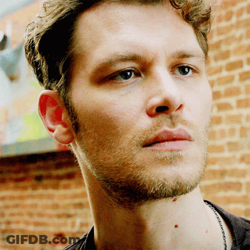 Klaus Mikaelson Sad Stare GIF