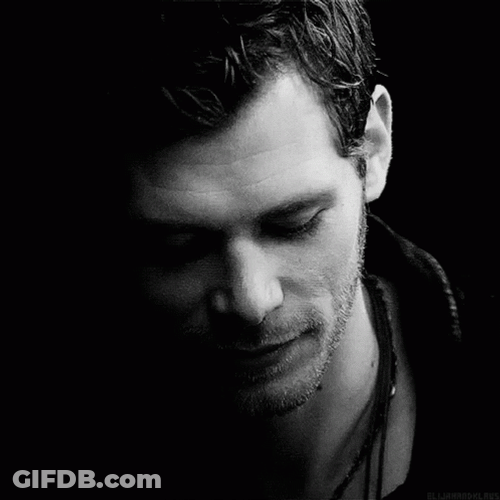 Klaus Mikaelson Scary Smirk GIF