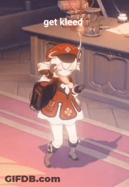 Klee Get Kleed Jumping GIF