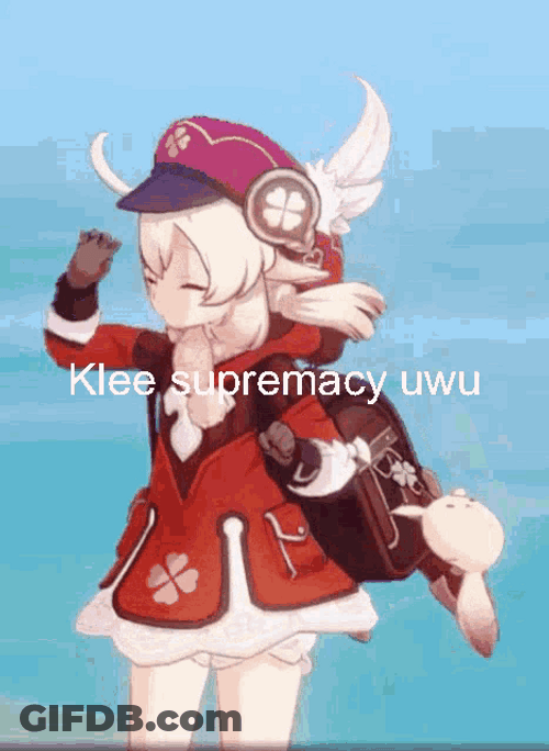 Klee Supremacy Jumping GIF