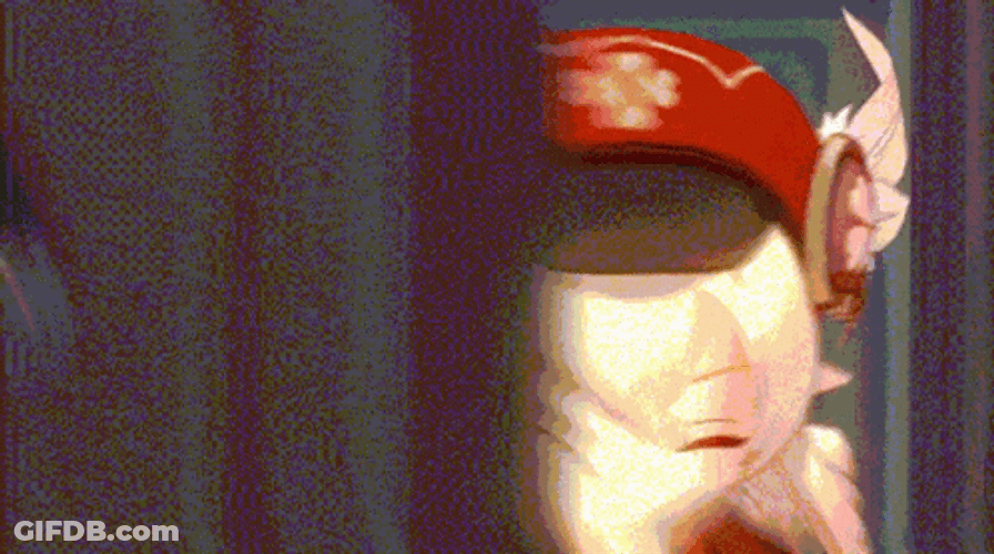 Klee Surprise Hello GIF