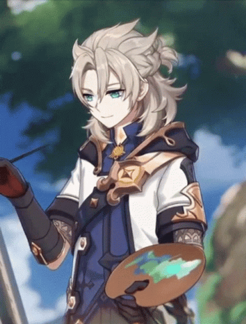 Klee Thrown Out Albedo GIF