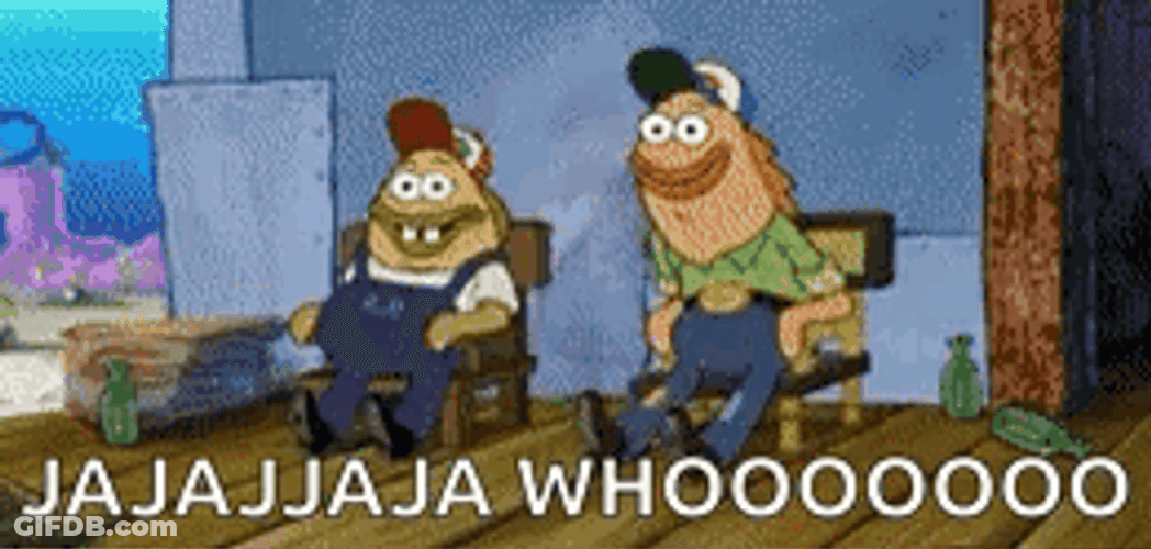 Knee Slap Friends Hysterical Laugh GIF
