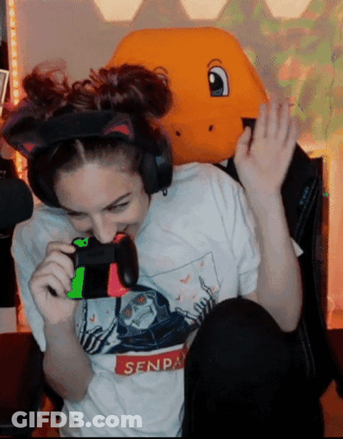 Knee Slapper Gamer Laugh GIF