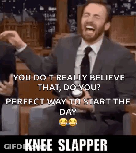 Knee Slapper Hilarious GIF