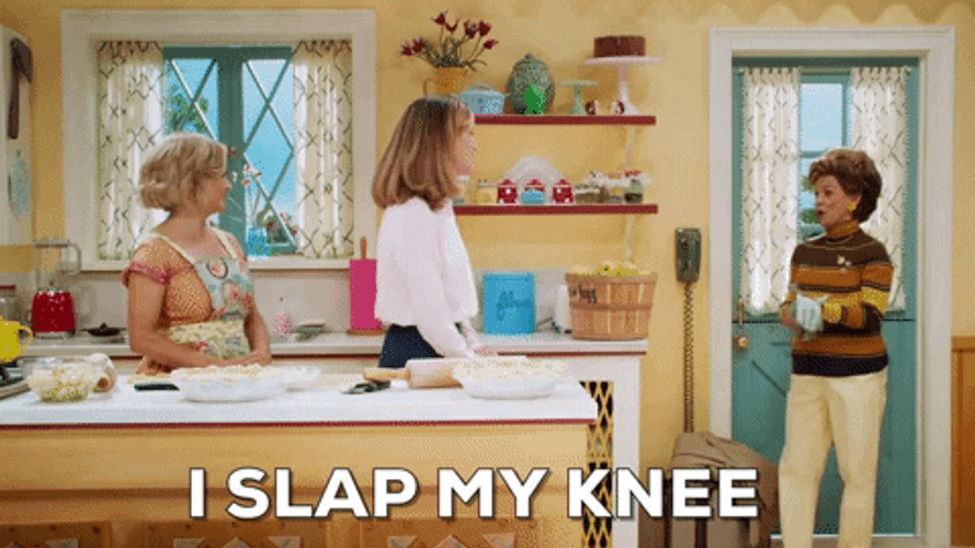 Knee Slapper I Slap My Knee Amy Sedaris GIF