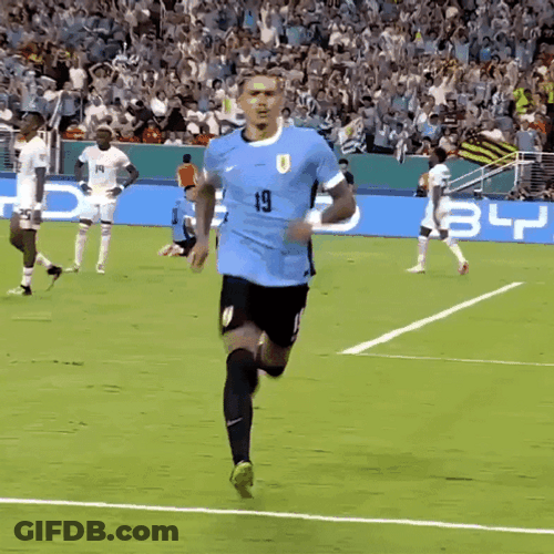 Knee Slide Celebration Darwin Núñez GIF
