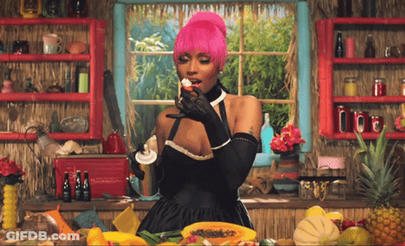 Knew It Smile Nicki Minaj Anaconda GIF