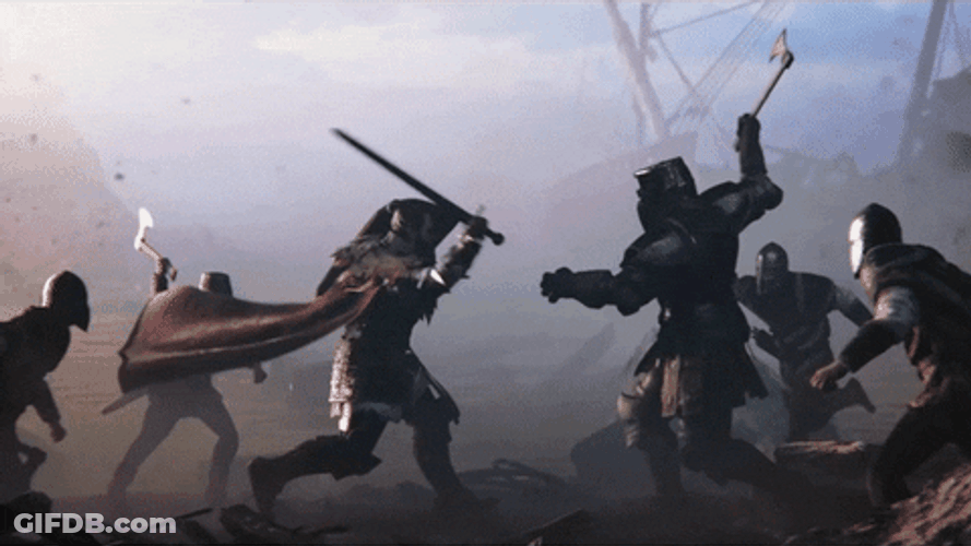 Knight Battle GIF
