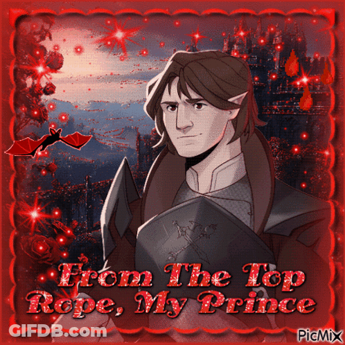 Knight From The Top Rope My Prince GIF