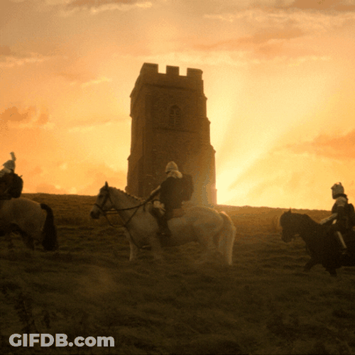 Knight Horseback Riding GIF