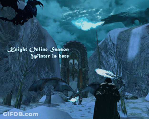 Knight Online Winter Is Coming GIF