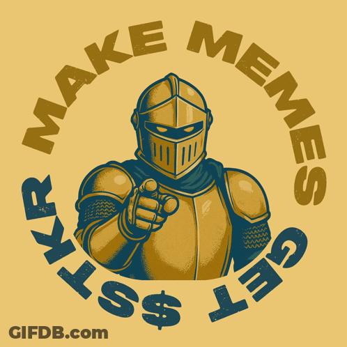 Knight Pointing Make Memes Get $ GIF