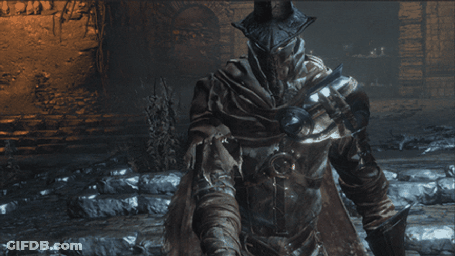 Knight Ready To Attack GIF