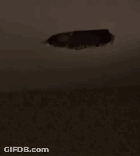 Knock Knock Poster With Person Lying GIF
