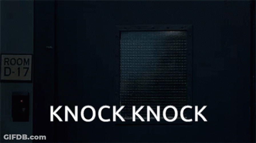 Knock Knock GIF