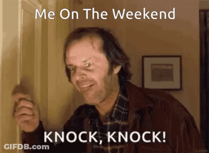 Knocking Working On Sunday GIF