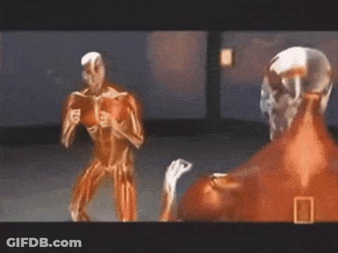 Knockout Body Effect Illustration National Geographic GIF