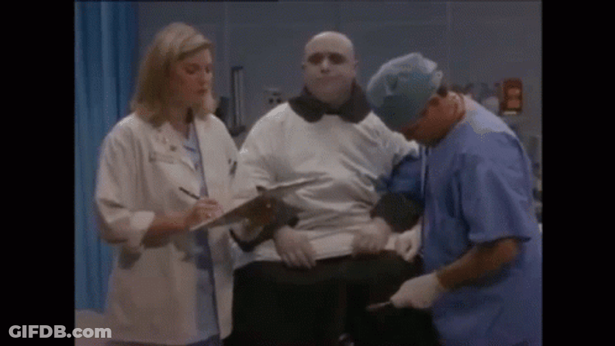 Knockout Punch Uncle Fester Classic Show GIF