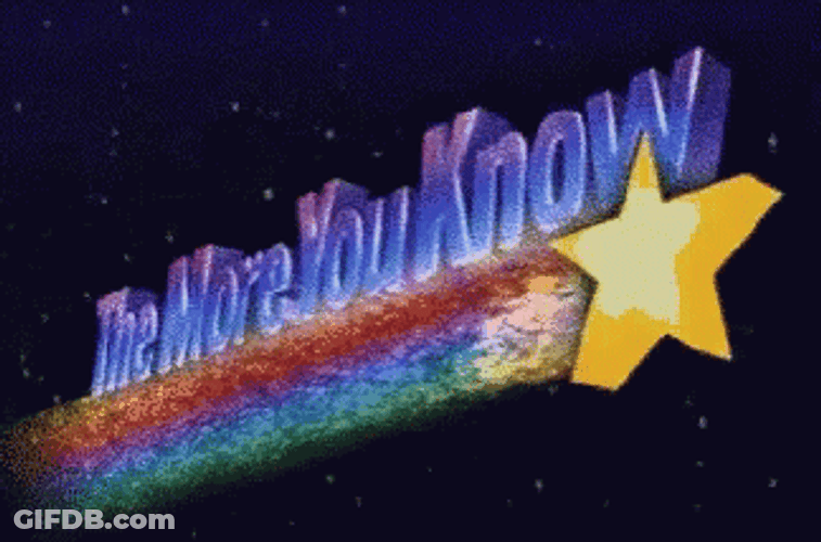 Knowing Is Half The Battle GIF