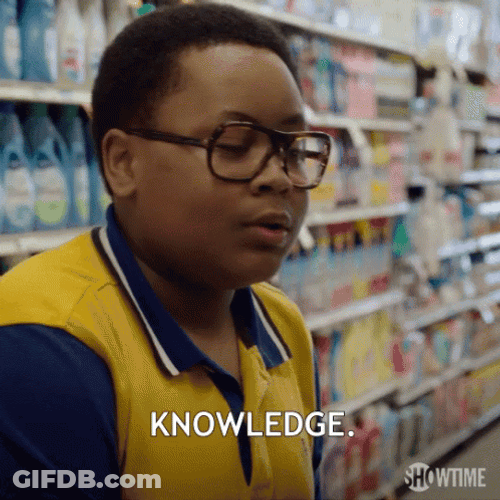 Knowledge By Young Smart Boy GIF