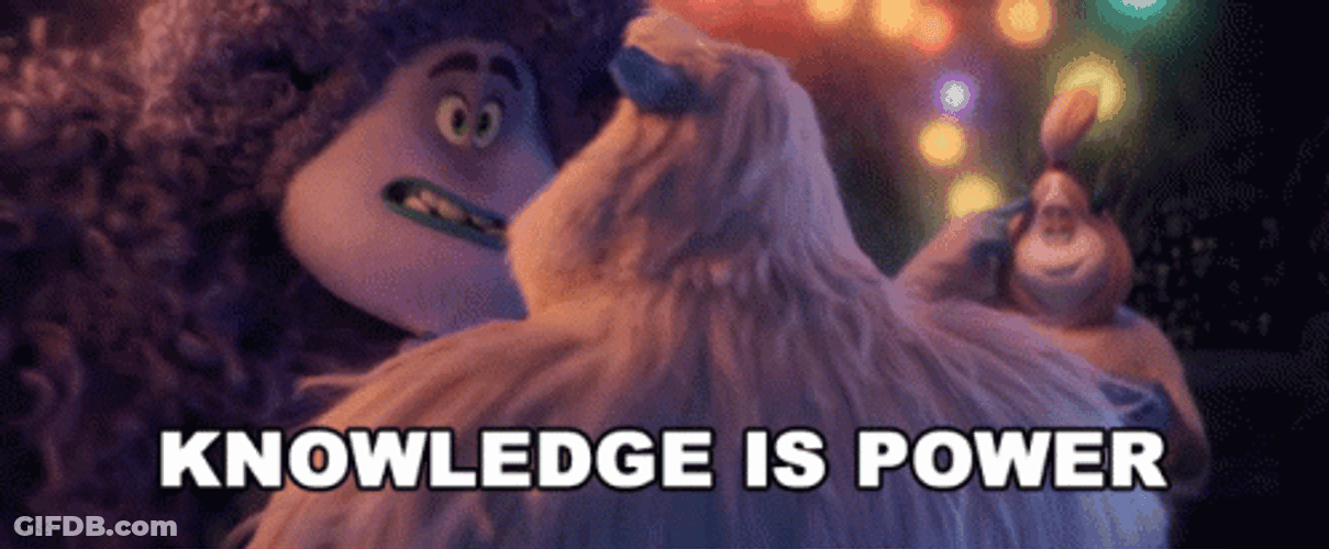 Knowledge Is Power By Gwangi GIF