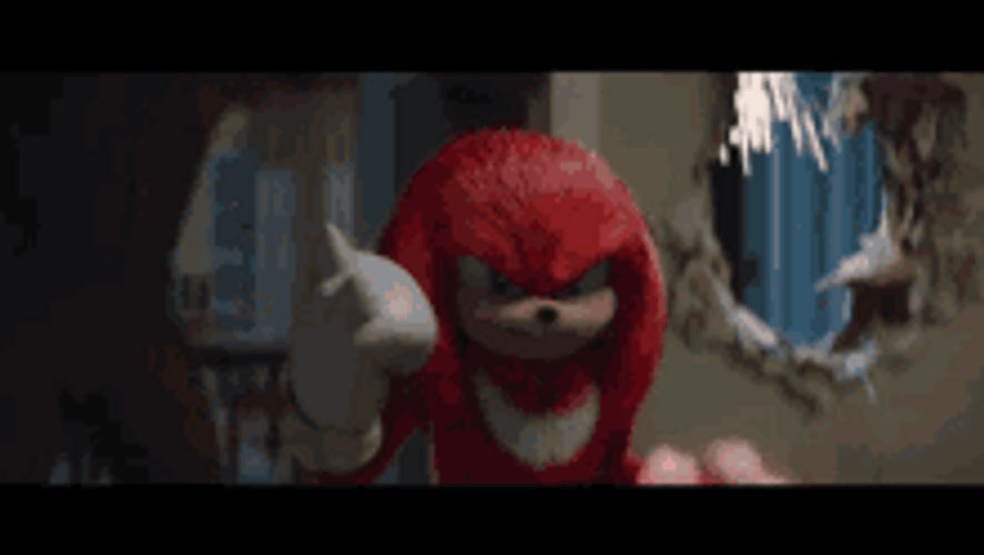 Knuckles Spike Shockwave Punch Ready GIF