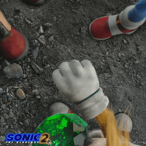 Knuckles The Echidna Hands Together GIF