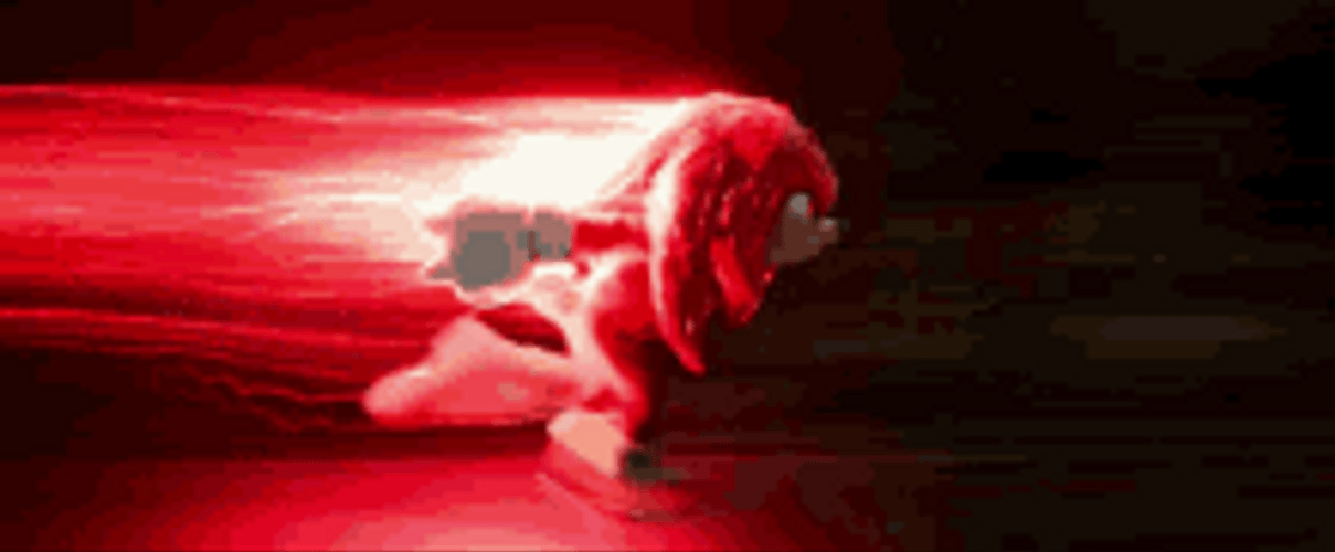 Knuckles The Echidna Hypersonic Running Speed GIF