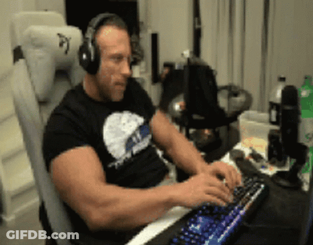 Knut Cool Typing Fast GIF