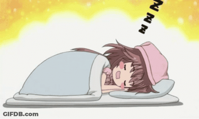 Kobato Hanato Anime Sleeping GIF