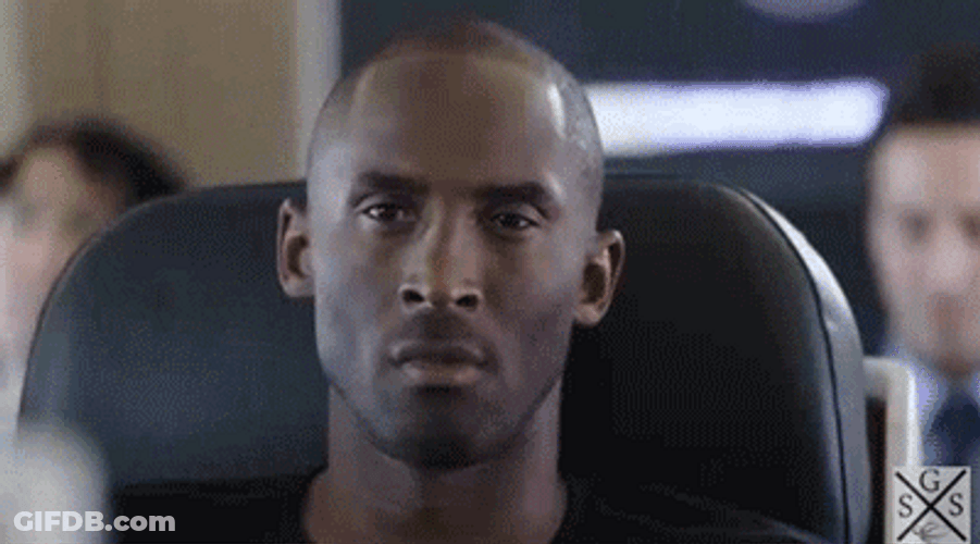 Kobe Bryan Serious Stare GIF