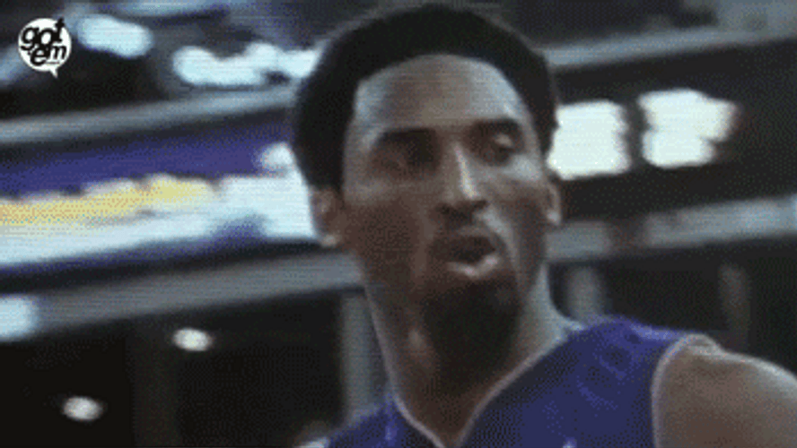Kobe Bryant Blowing GIF