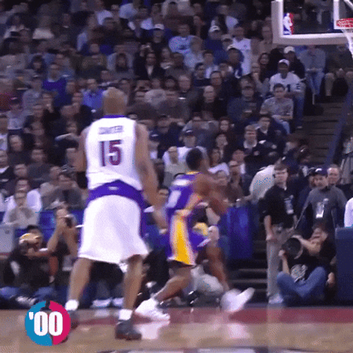 Kobe Bryant Dunk Amazing Reverse Slam GIF