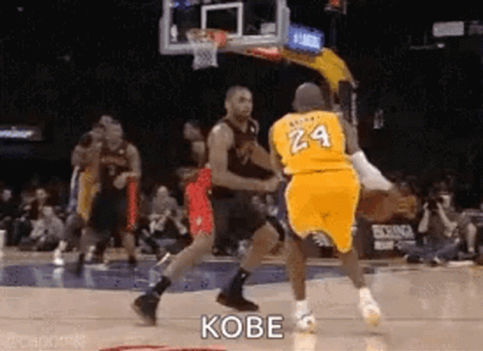 Kobe Bryant Fadeaway Shot GIF