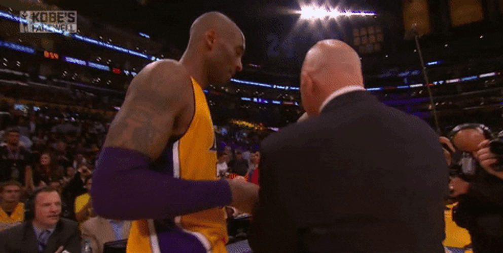 Kobe Bryant Fist Bump GIF