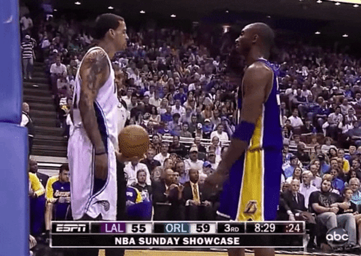 Kobe Bryant Not Flinching GIF