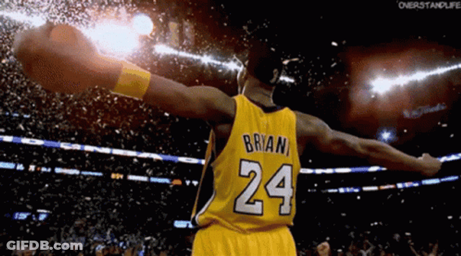 Kobe Bryant Open Arms GIF
