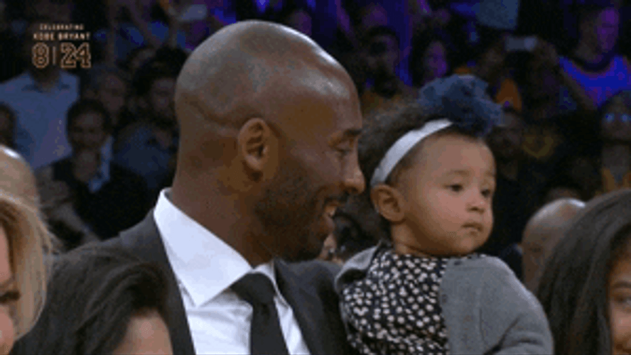 Kobe Bryant's Family GIF