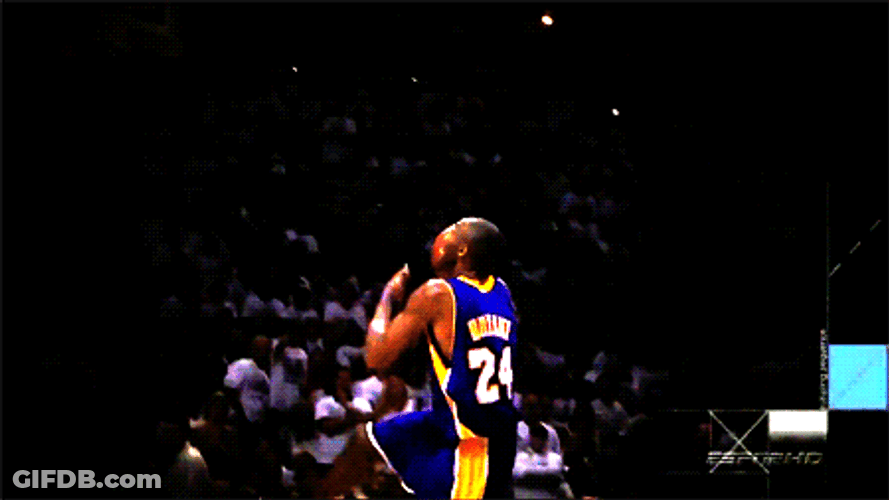 Kobe Bryant Slam Dunk GIF